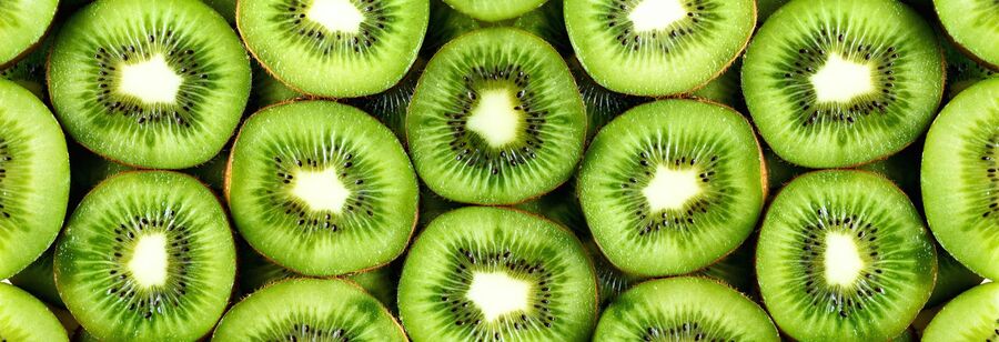 Kiwis coupés en tranches
